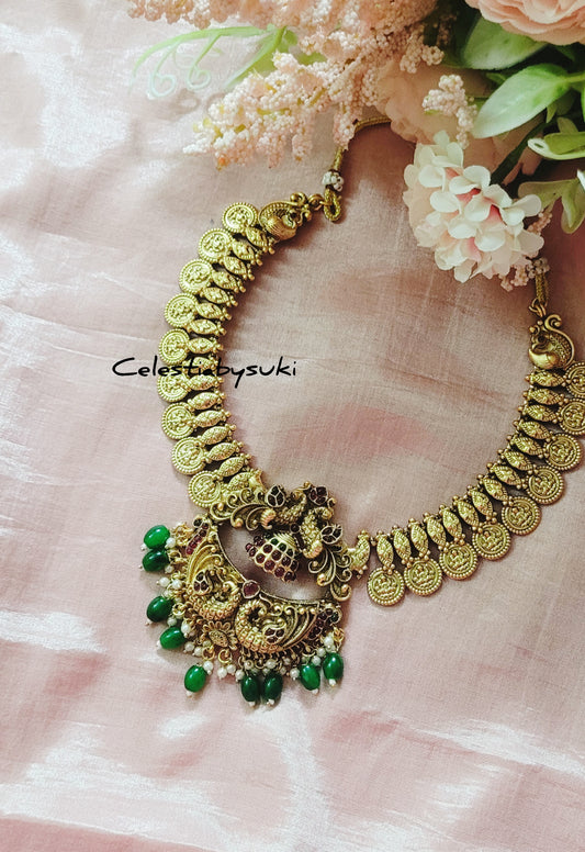 Shree Lakshmi Mayur Necklace