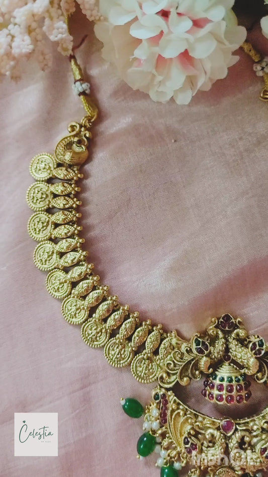 Shree Lakshmi Mayur Necklace