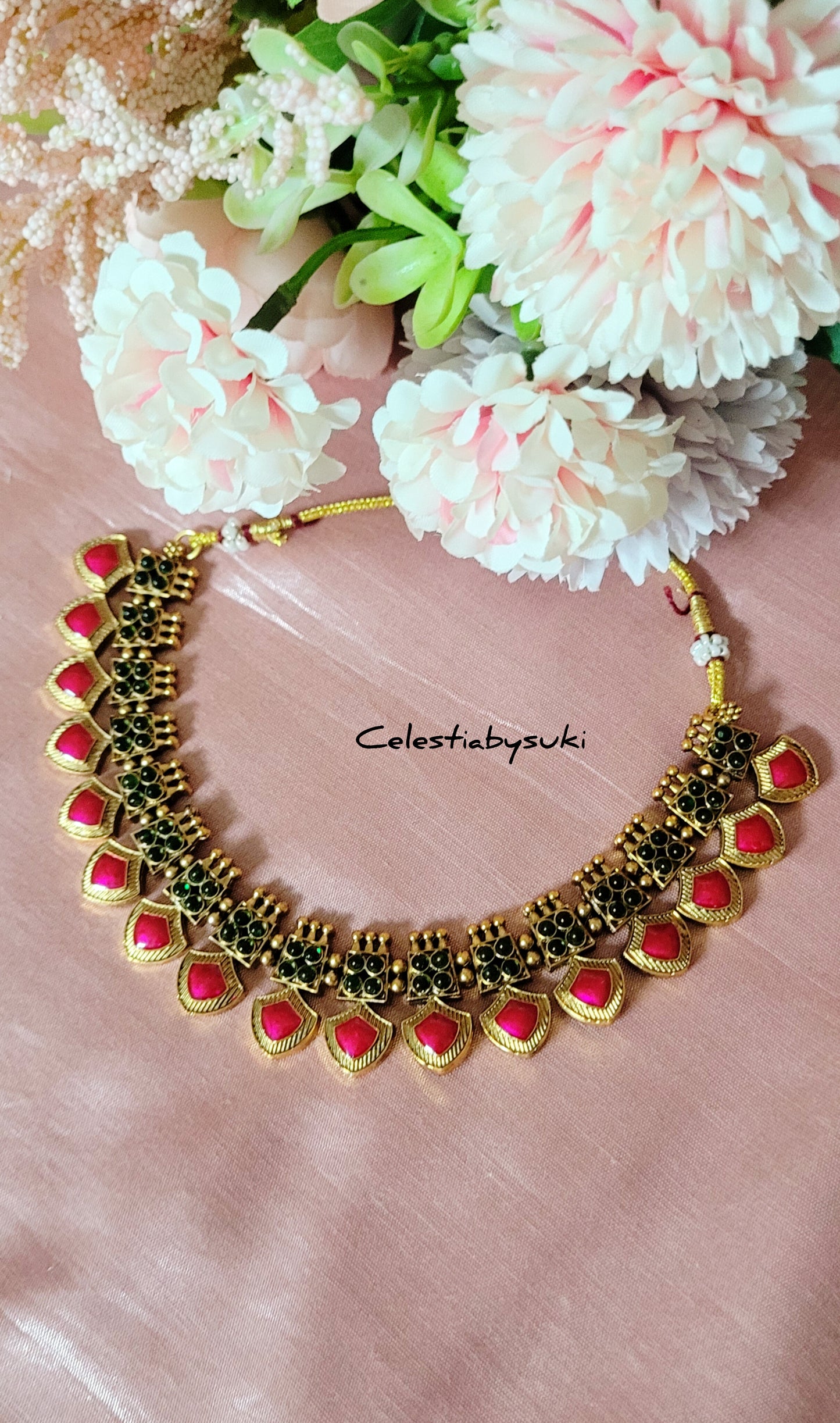 Aruna Haritha Necklace ❤️💚