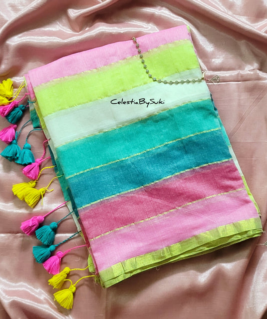 Rainbow Saree